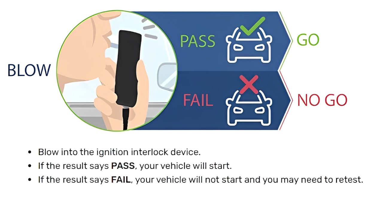 Breathalyzer test results: Pass or Fail